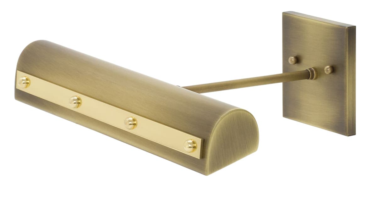 House of Troy DTRLEDZ14-AB/PB Traditional Picture Lights Single Light 4 ...