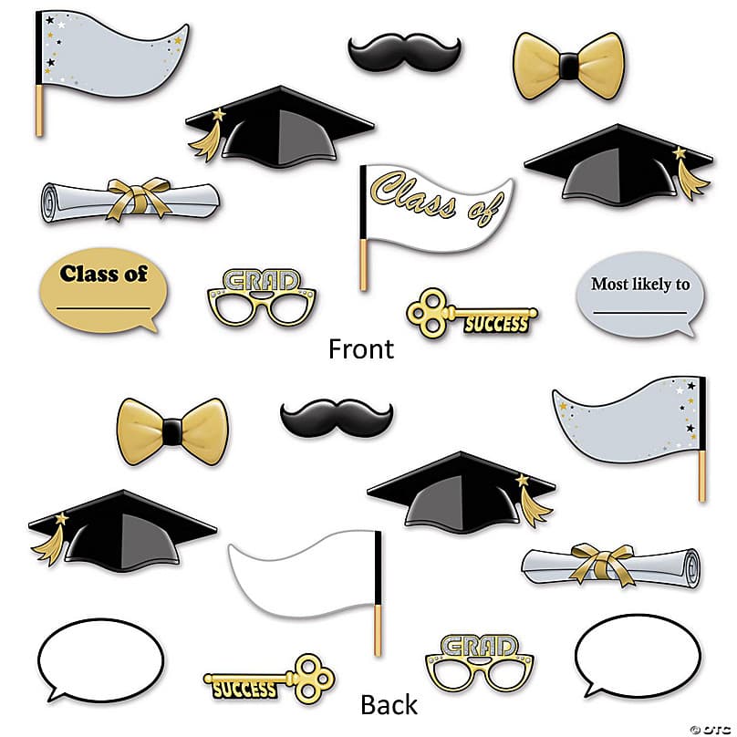 Beistle - Graduation Photo Fun Signs - 12 Pack | Oriental Trading