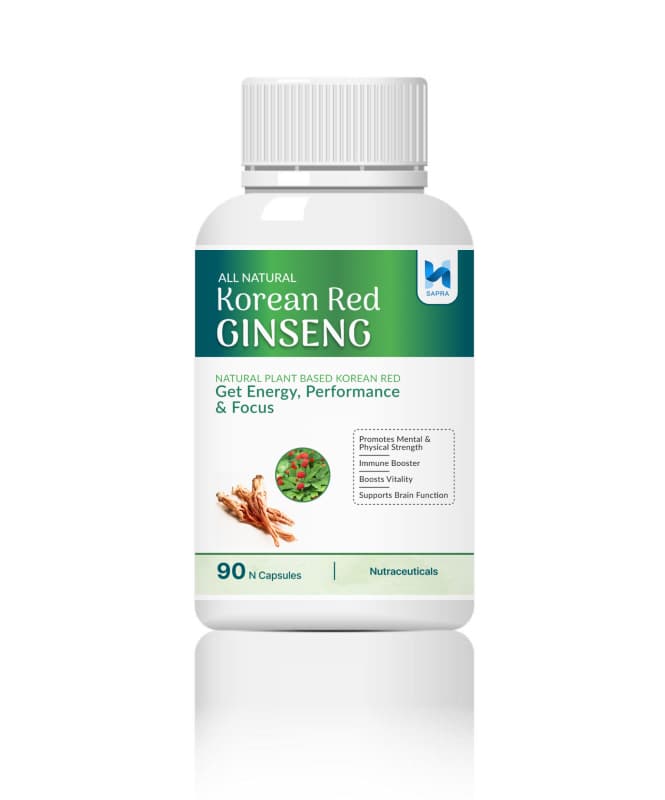Nutravita Korean Red Ginseng 1300mg Capsules
