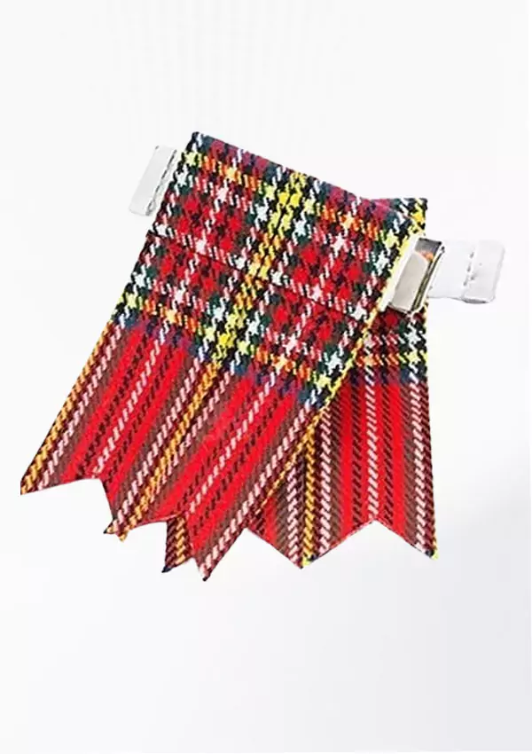 Hand Made Royal Stewart Scottish Traditional Flashes - SCOTLANDCLOTHING.COM