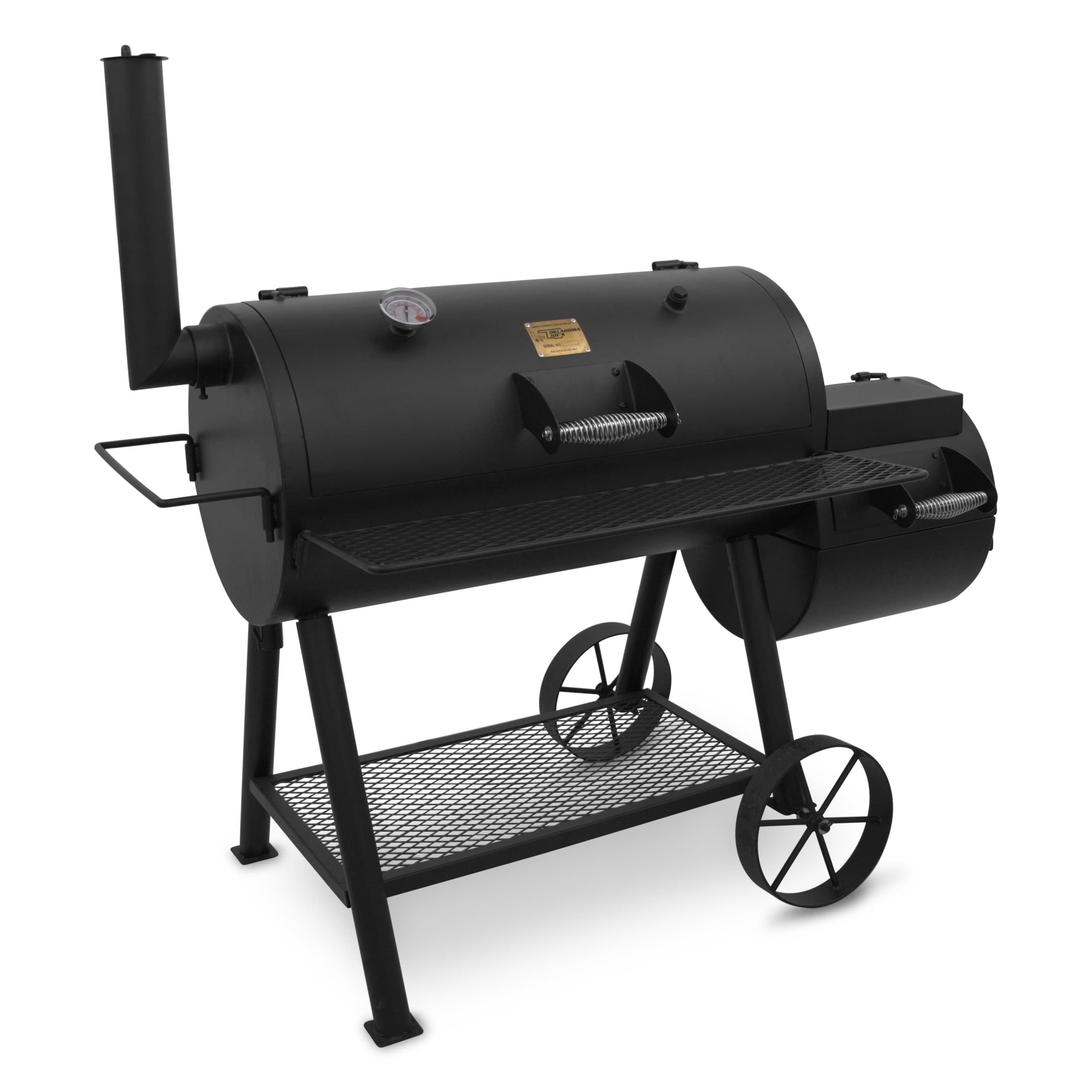 Oklahoma Joe's Highland Offset Charcoal Smoker and Grill | Wayfair