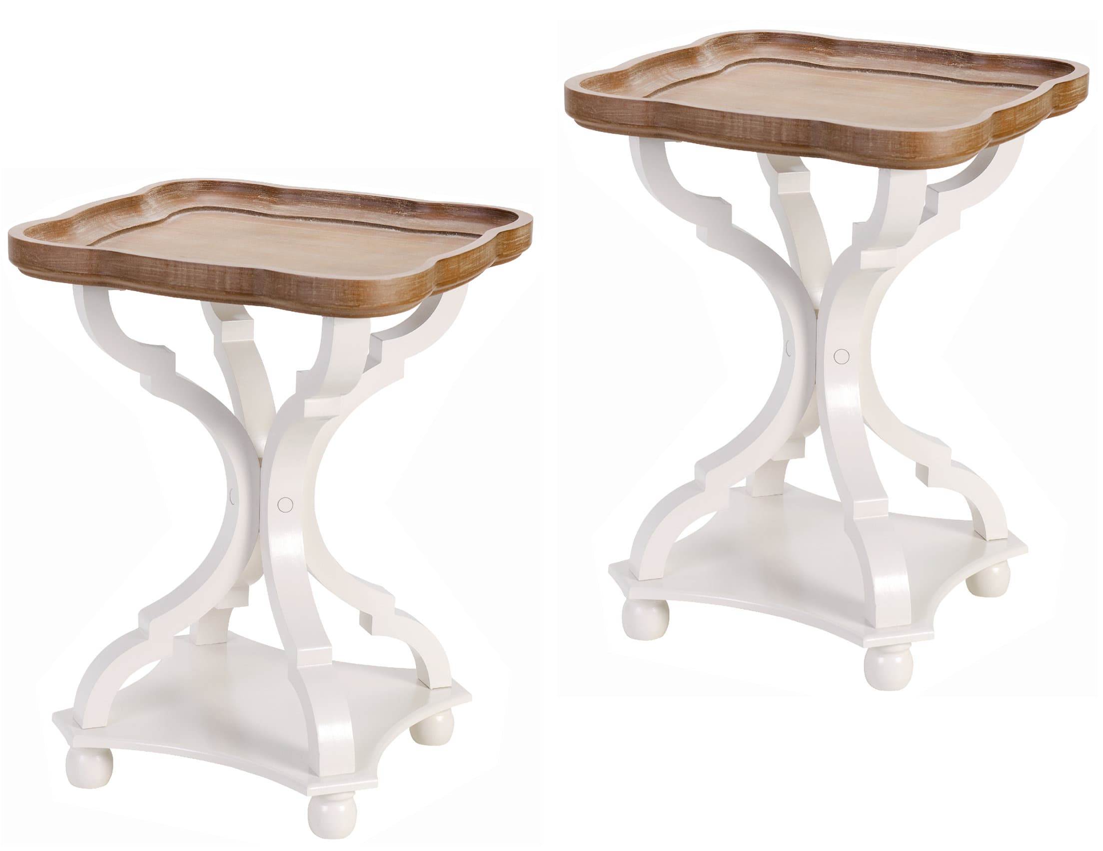 Ophelia & Co. Haag Rustic Farmhouse Cottage Core Accent End Table ...