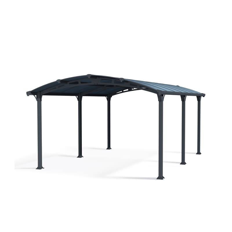 Palram – Canopia 16x12 Arcadia 5000 Metal Carport Kit (HG9100) - Sheds Deal