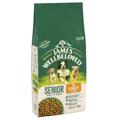 James Wellbeloved Senior - Turkey & Rice Dry Dog Food | zooplus