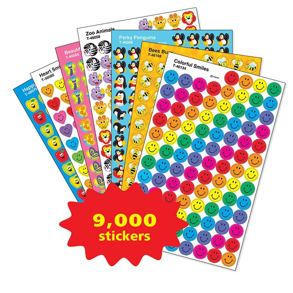 Trend Enterprises SuperSpots Stickers