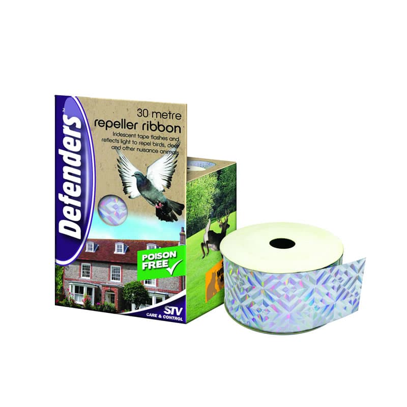 Defenders Holographic Bird Repeller Ribbon – 30m of Reflective Tape ...