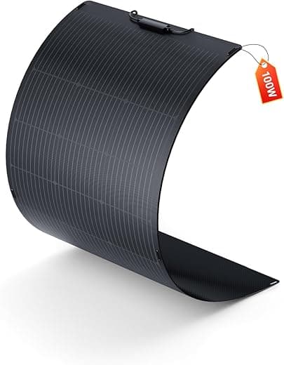 ALLPOWERS SF100 Flexible Solar Panel 100W 24V / 12V IP68 ...