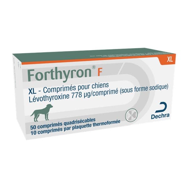 FORTHYRON F® XL Comprimés pour chiens - Med'Vet