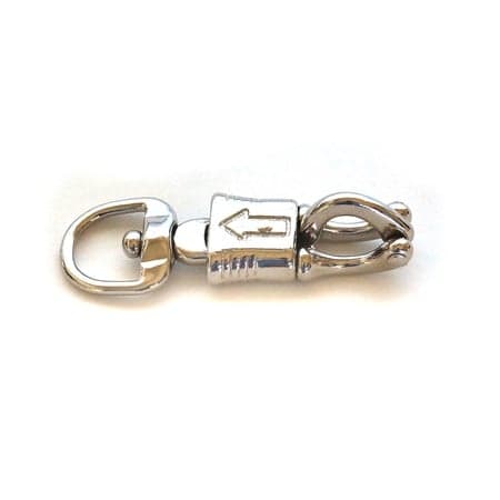 Panic Snap Hooks, Round Eye, Swivel