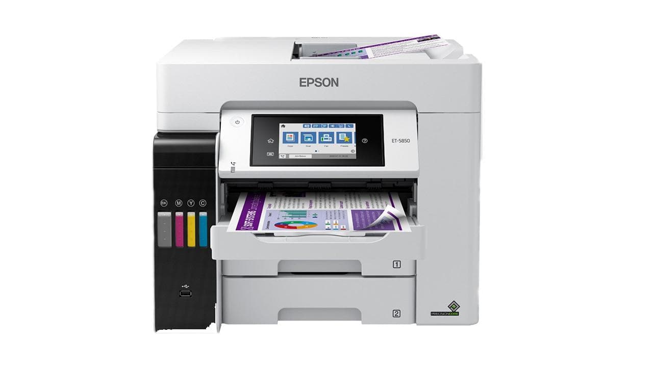 Epson EcoTank Pro ET-5850 - Review 2020 - PCMag Australia