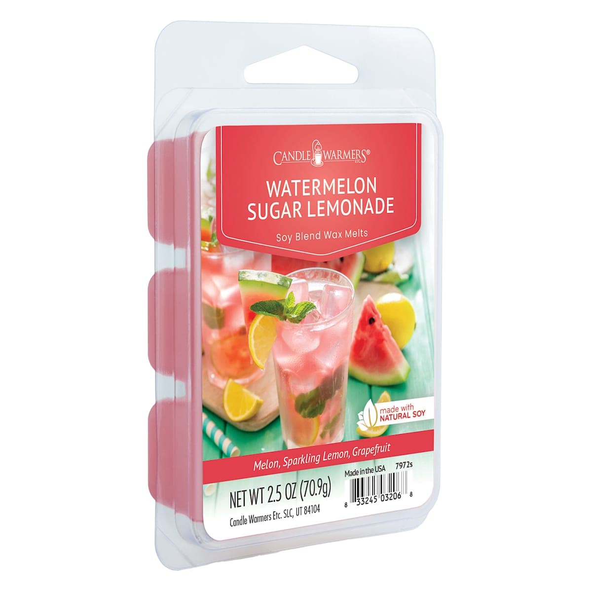 Watermelon Lemonade Scented Wax Melts, 2.5oz