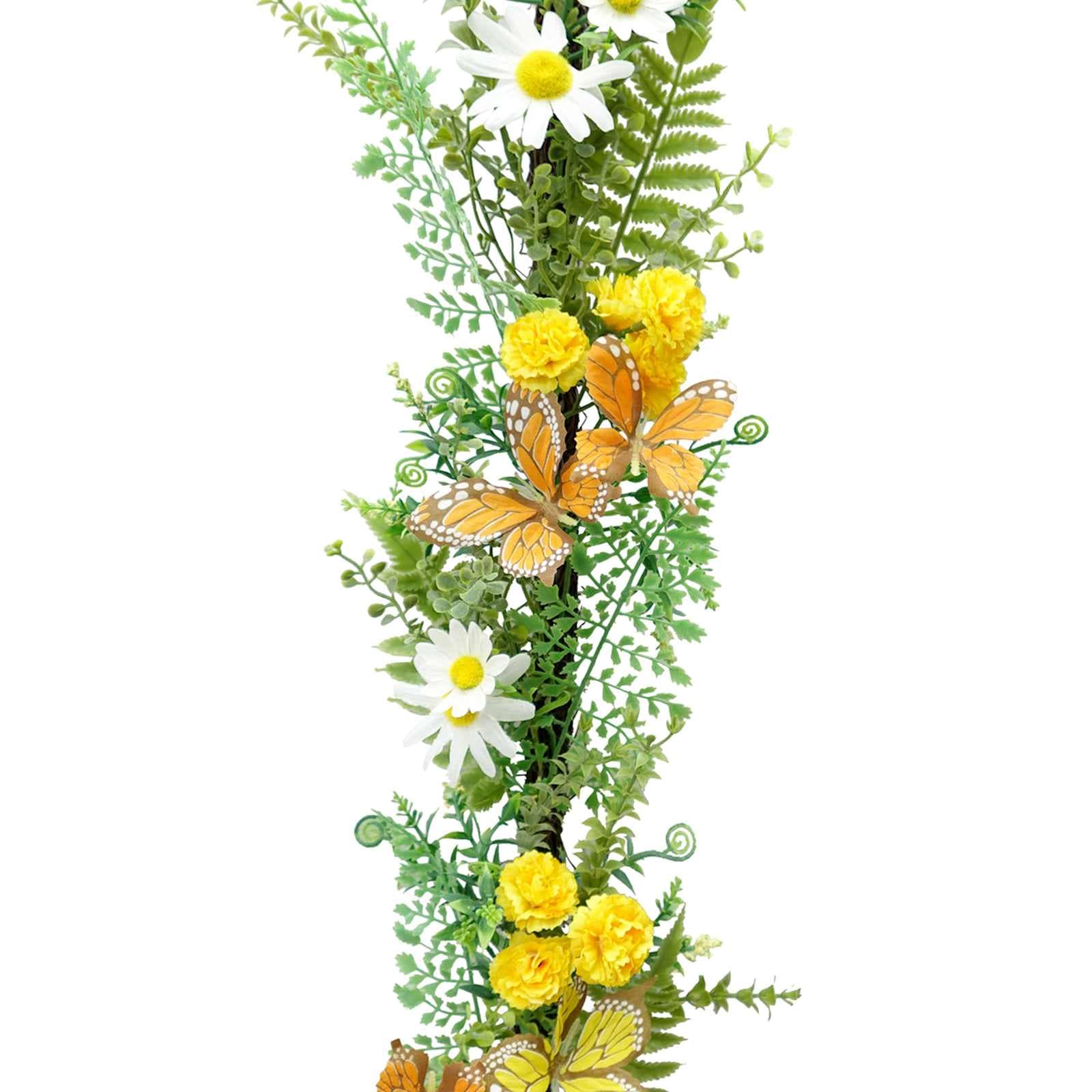 Wild Flower & Butterfly Garland, 72"