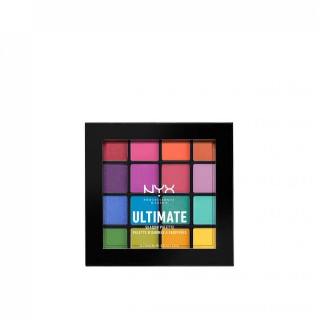 Nyx Professional Makeup Ultimate Shadow Palette Brights Review ...