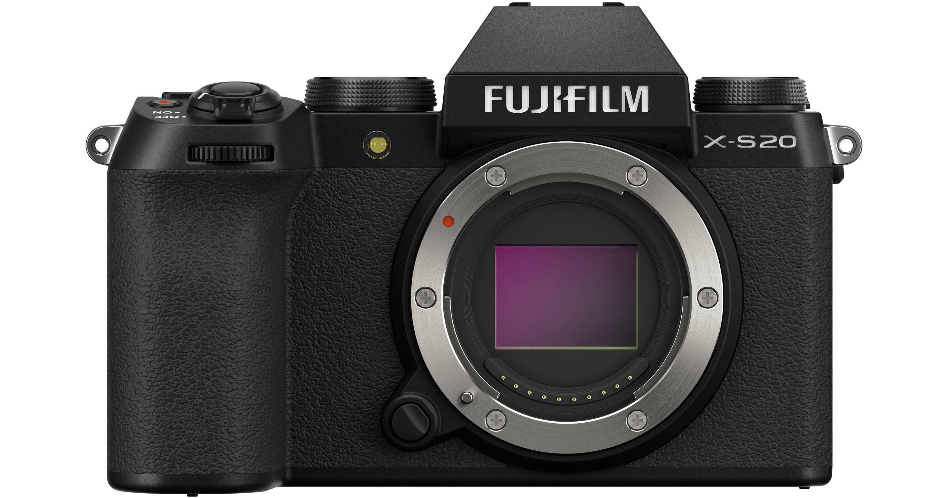 FUJIFILM XS20 Mirrorless Camera (X-S20 Black Camera) 16781852 B&H Photo