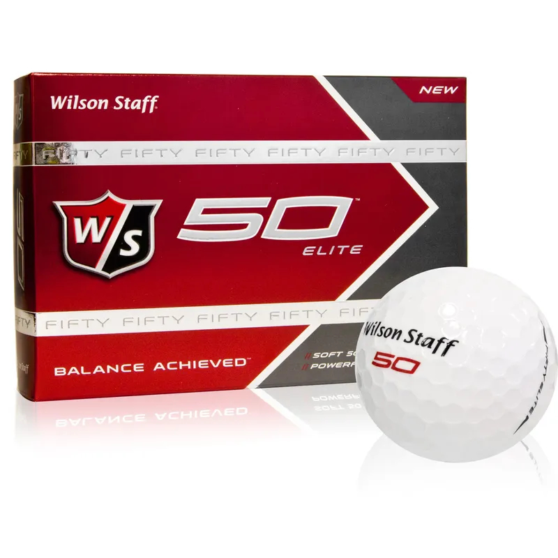 Wilson Staff Fifty Elite Golf Balls - Golfballs.com