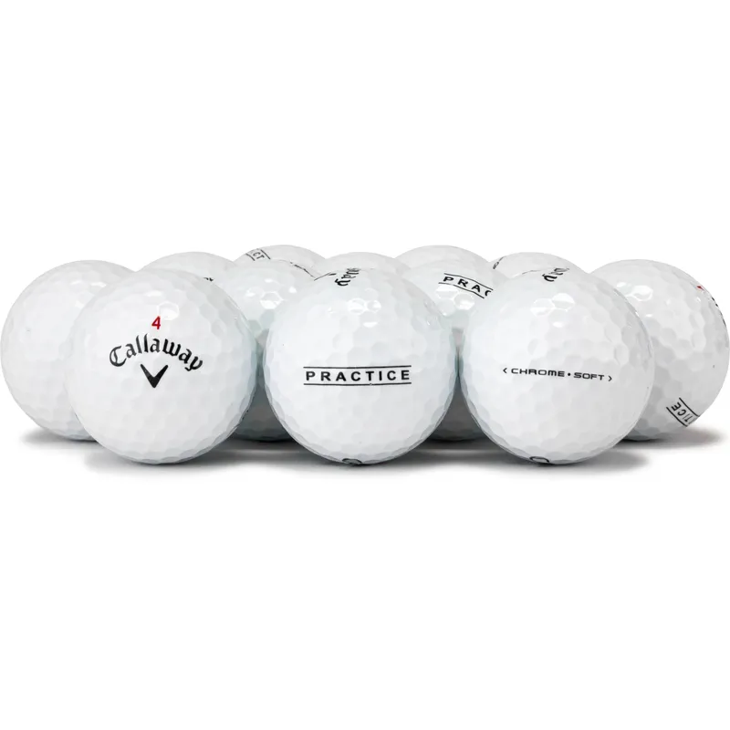 Callaway Golf Prior Generation Chrome Soft Practice Golf Balls ...