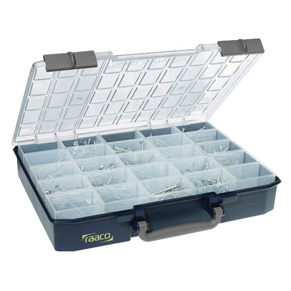 Raaco CarryLite 80 Series Multi-Compartment Organiser Service Cases ...