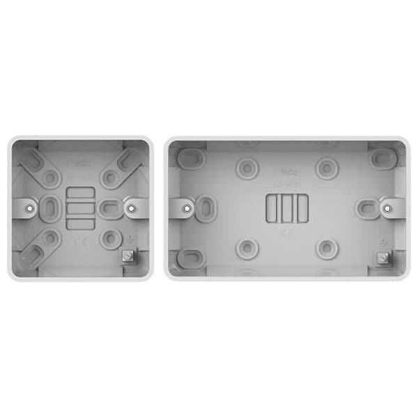 Schneider Electric Lisse Series Surface Pattress Boxes | Rapid Electronics