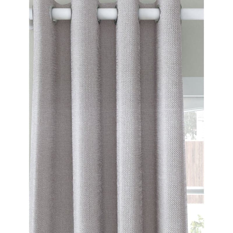 John Lewis Basket Weave Pair Blackout Lined Eyelet Curtains by John ...