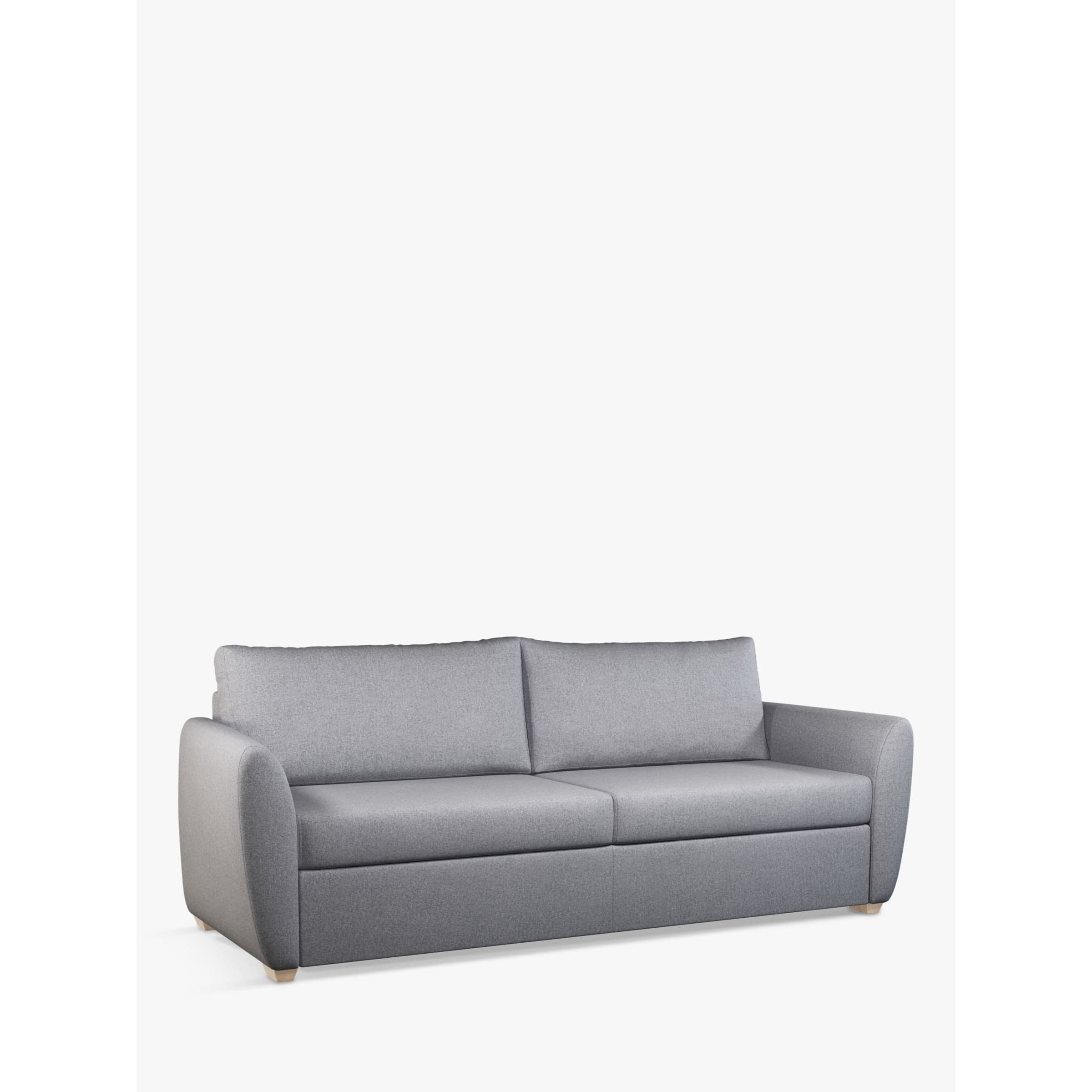 John Lewis Sansa Splayed Arm Large 3 Seater Sofa Bed, Light Leg ...
