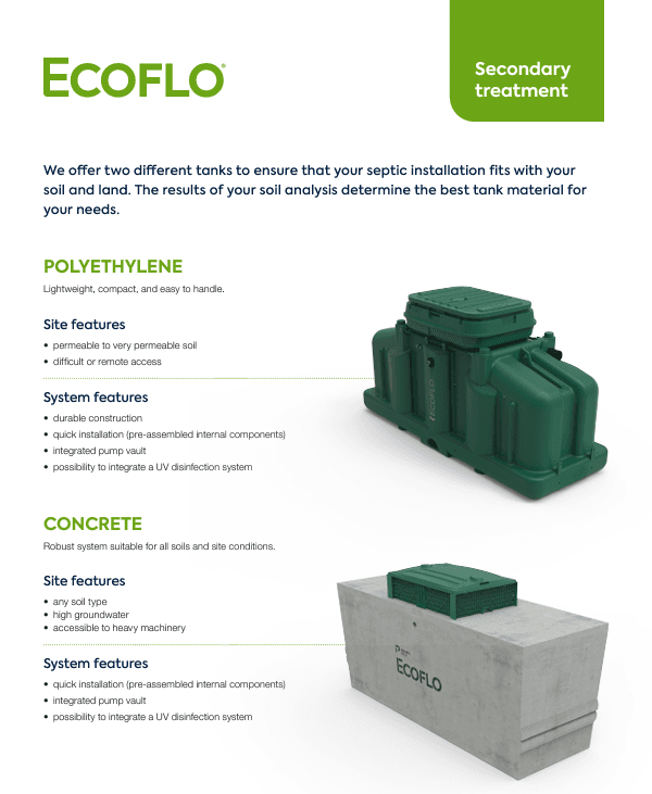Premier Tech Ecoflo | Fairfield Precast Concrete | Iowa