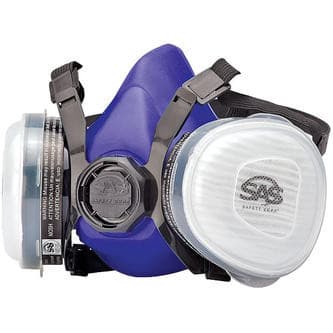 Dual Cartridge Respirator SAS Bandit Mask | pdqsupply