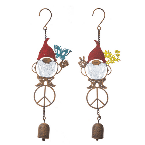QMT Windchimes Red Gnome Wind Chime