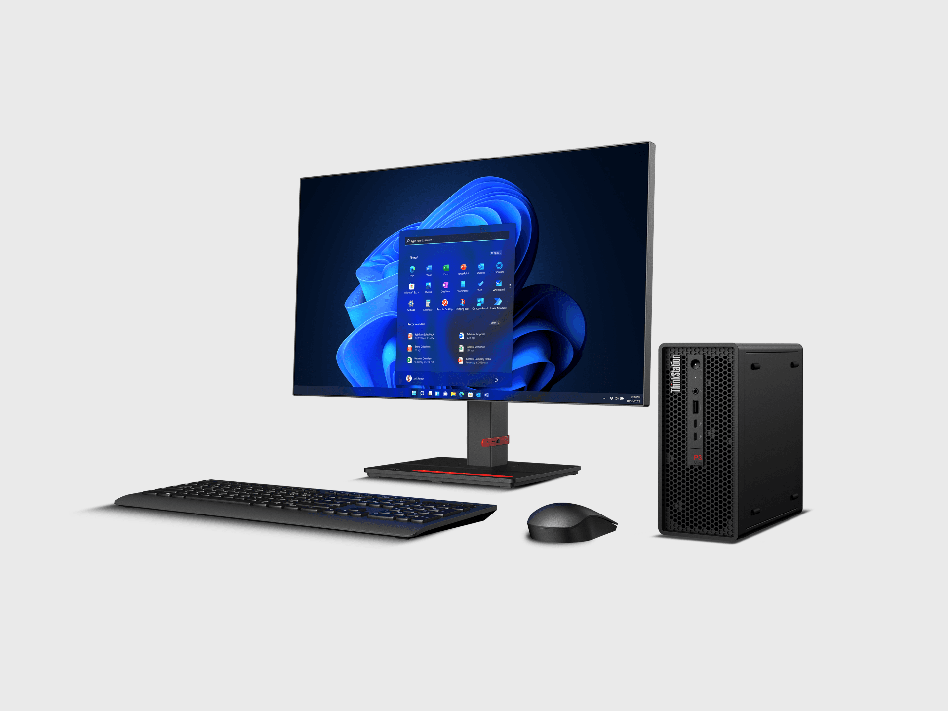 Lenovo unveils new P3 series desktop and mobile workstations
