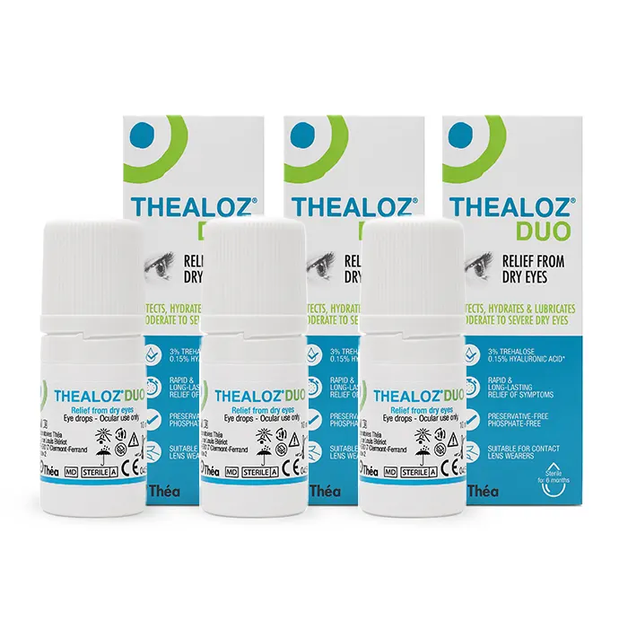 Thealoz Duo Preservative-Free Eye Drops Triple Pack