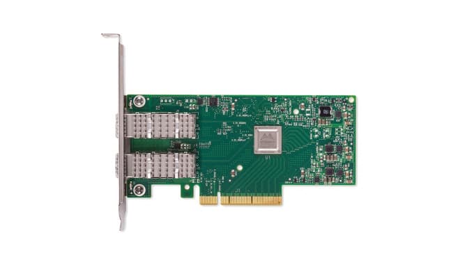 Mellanox ConnectX-4 Lx EN network interface card, 25GbE dual-port SFP28 ...