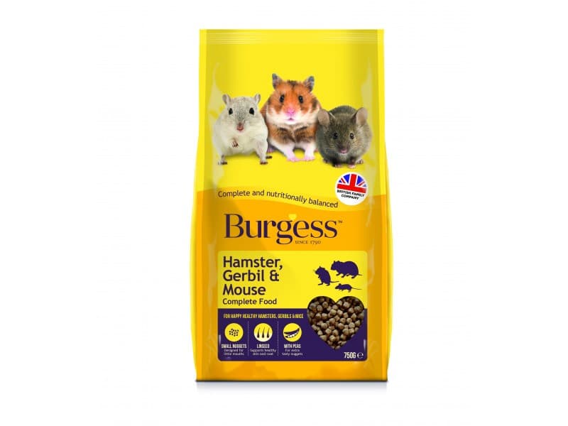 Burgess Excel Hamster, Gerbil & Mouse Complete Food