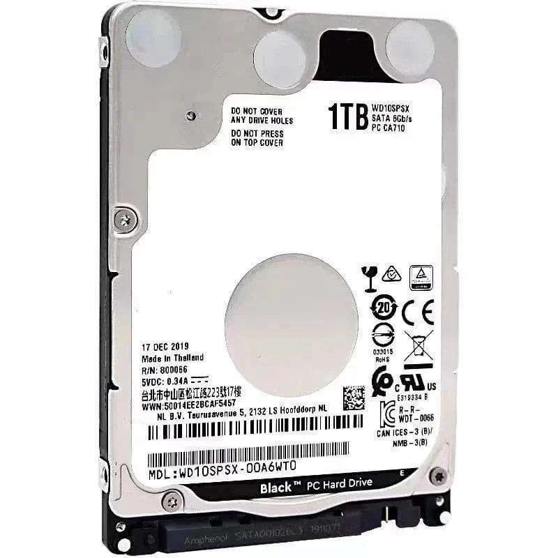 WD Black 1TB 7200 RPM Laptop Hard Drive Price in Pakistan - TechGlobe.pk