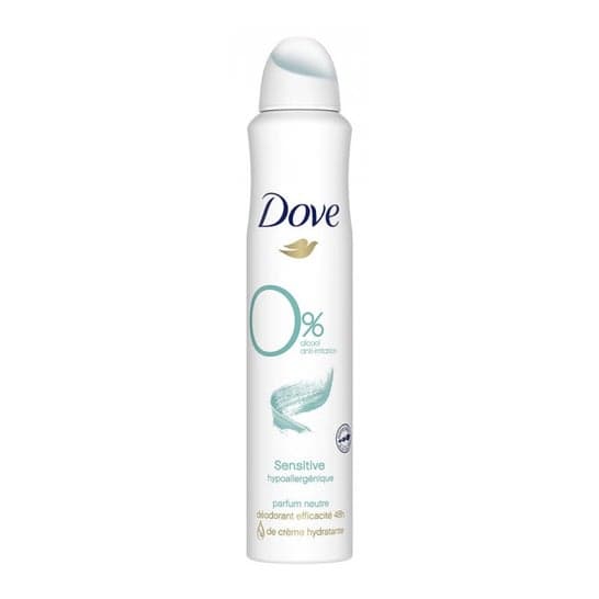 Dove 0% Aluminium Sensitive Deodorant Spray