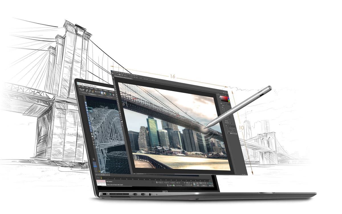 MSI CreatorPro Z17 HX Studio-A13V - Mobile Workstation for Professional