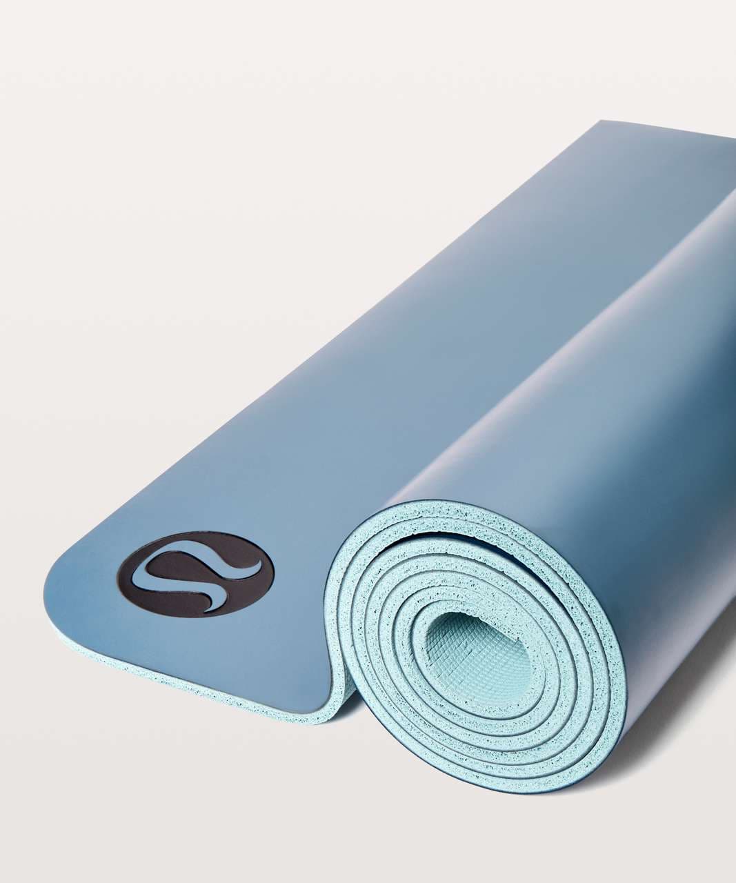 Lululemon The Reversible Mat 5mm - Slate Blue / Cloud Blue - lulu fanatics
