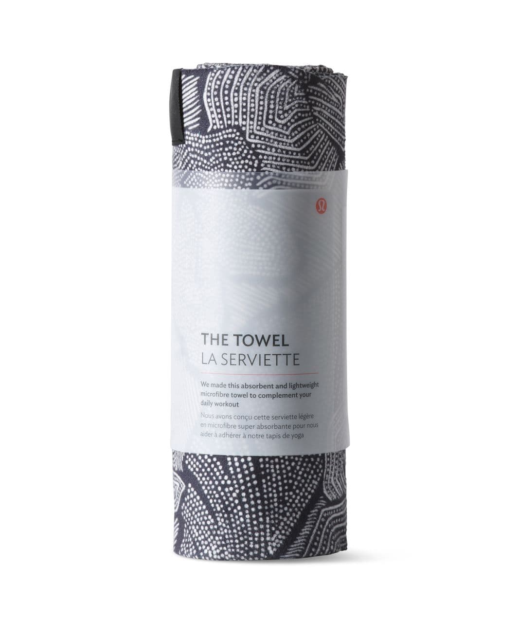 Lululemon The Towel - Dottie Tribe White Black - lulu fanatics