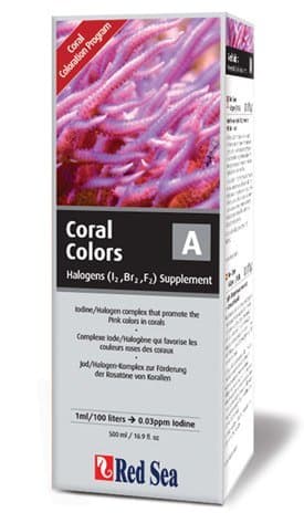 Red Sea Reef Colors - A (Iodine/Halogens) - 500 ml - Additives ...