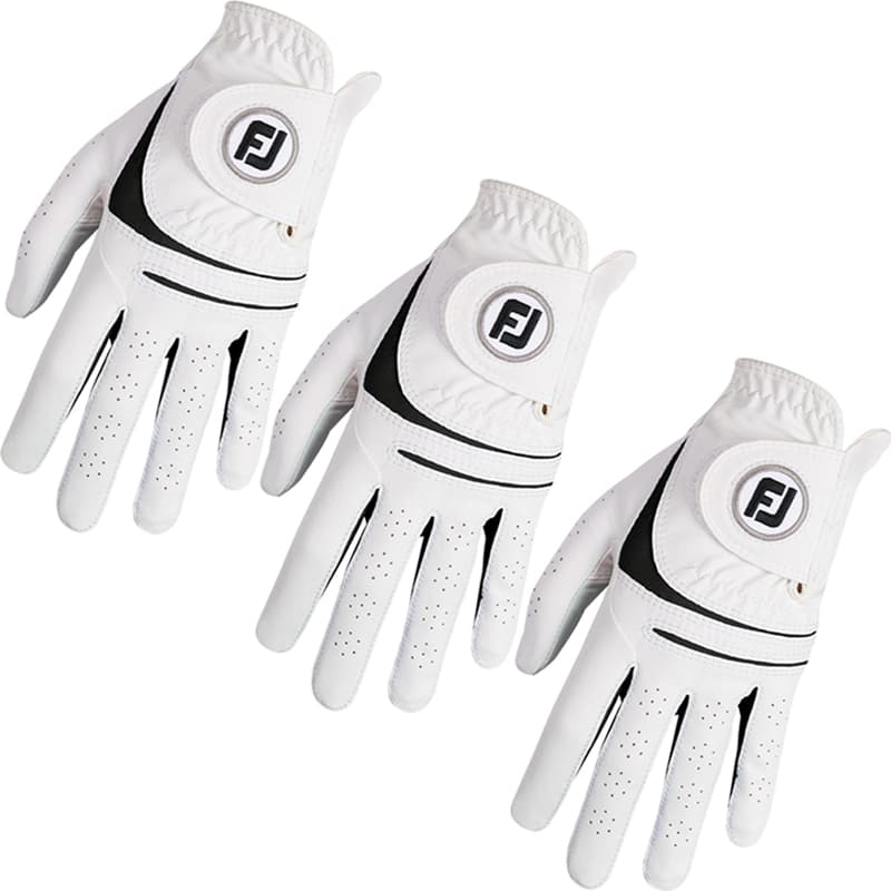 FootJoy Weathersof 3 Pack Mens Golf Gloves Left Hand | Scratch72