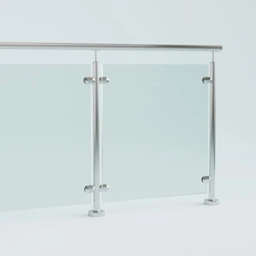 Easy Glass Pro glass balustrade for glass alignment