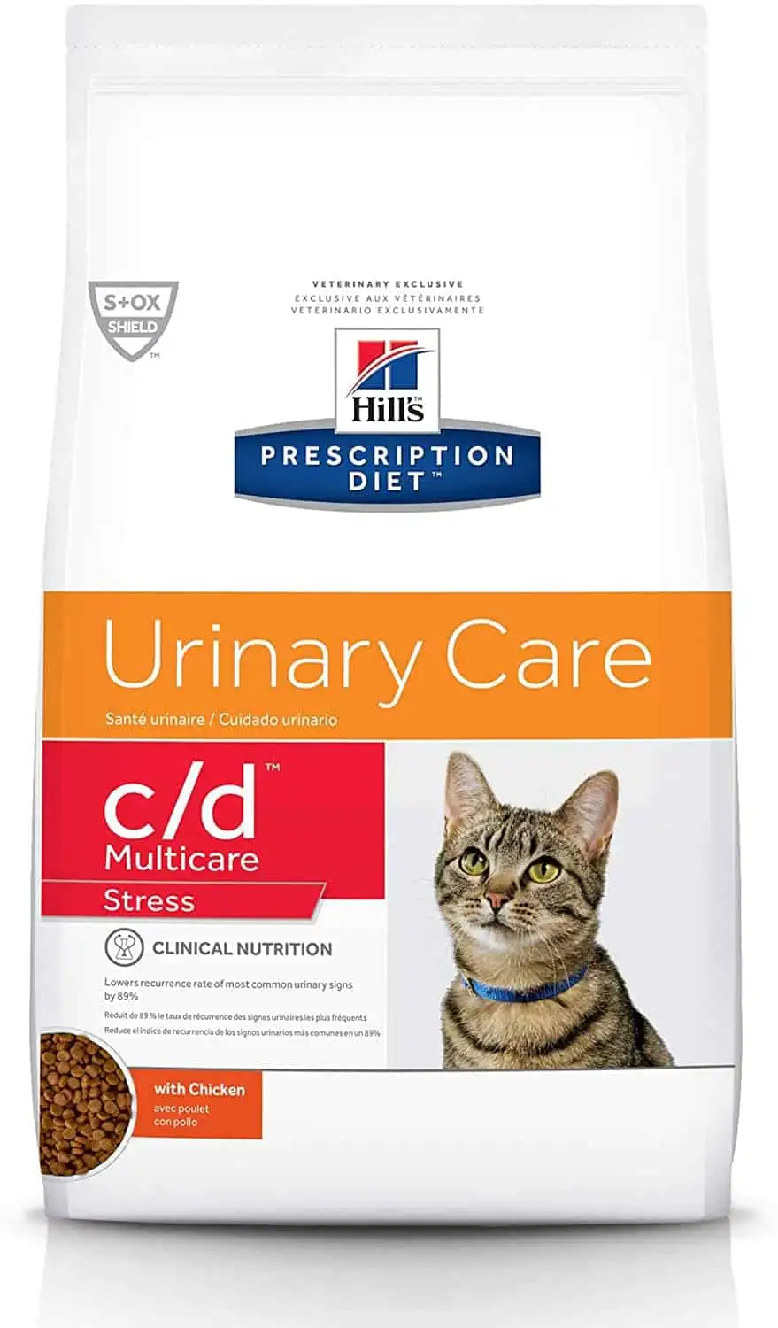 Hills Prescription Diet CD Multicare Stress Urinary Care Cat Food ...