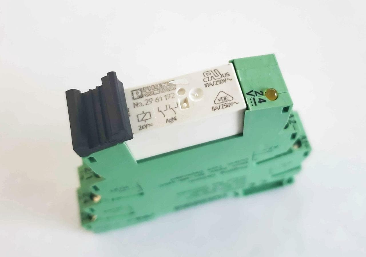 Phoenix Contact PLC-BSC-24DC/21-21 Relay Socket 2967015 w/ 2961192 ...