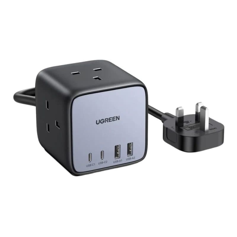 UGREEN 65W Diginest Cube USB C GaN Charging Station - 7 Ports Desktop ...