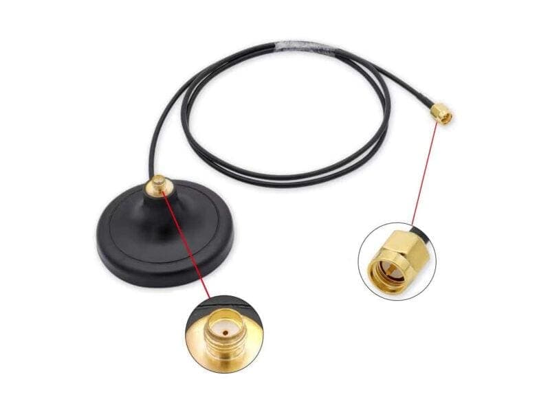10ft Antenna Extension Cable with Magnetic Base - TeachLogic