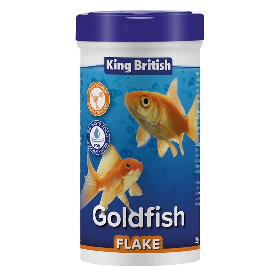 King British Goldfish Flake Food - Rookes Pet Products