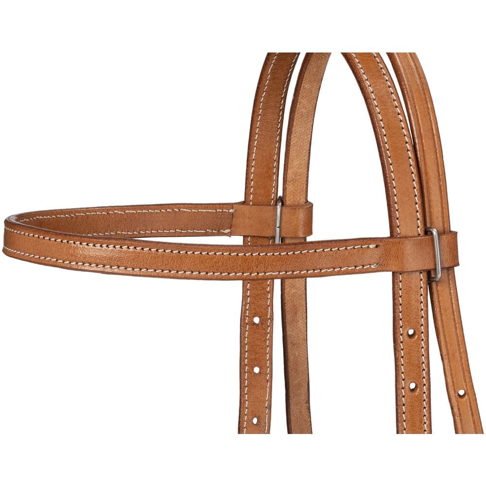 Royal King Plain Leather Browband Headstall - The Connected Rider San ...