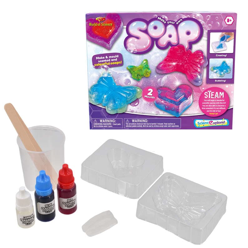Make Your Own Soap Science Kit - The Craft Cabin