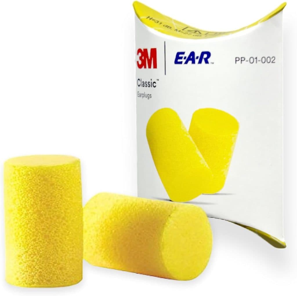 3M EAR Classic Foam Disposable Earplugs, PP-01-002 - The Ear Defender
