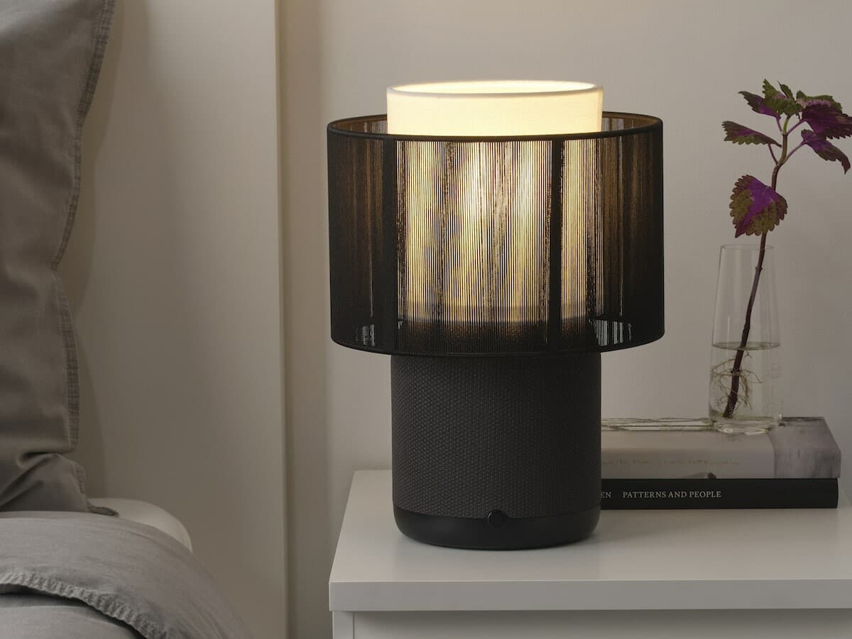 IKEA x Sonos SYMFONISK 2nd-gen table lamp speaker streams music and ...