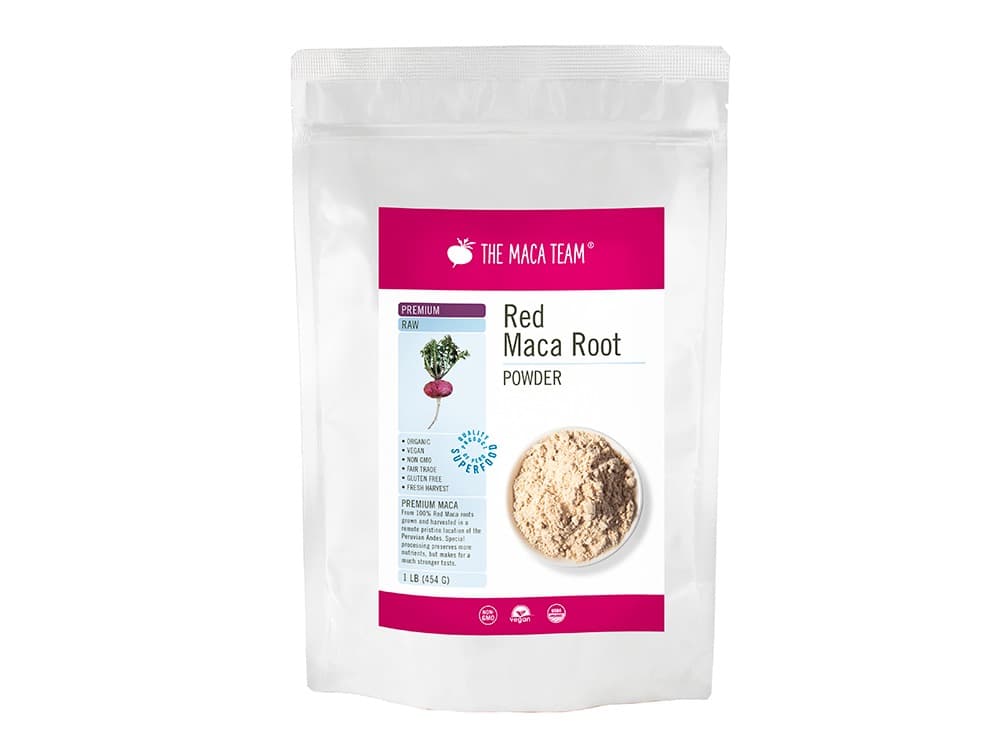 Premium Raw Red Maca Powder – The Maca Team – UK