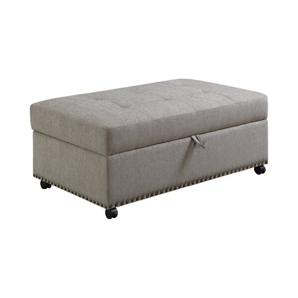 Argos Home Prim Fabric Single Ottoman Bed